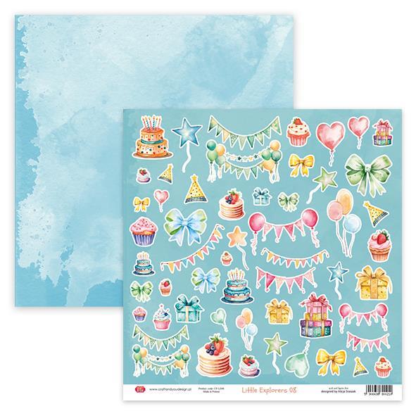 Set papirjev, 30x30cm, Little Explorers, Creativ set 8