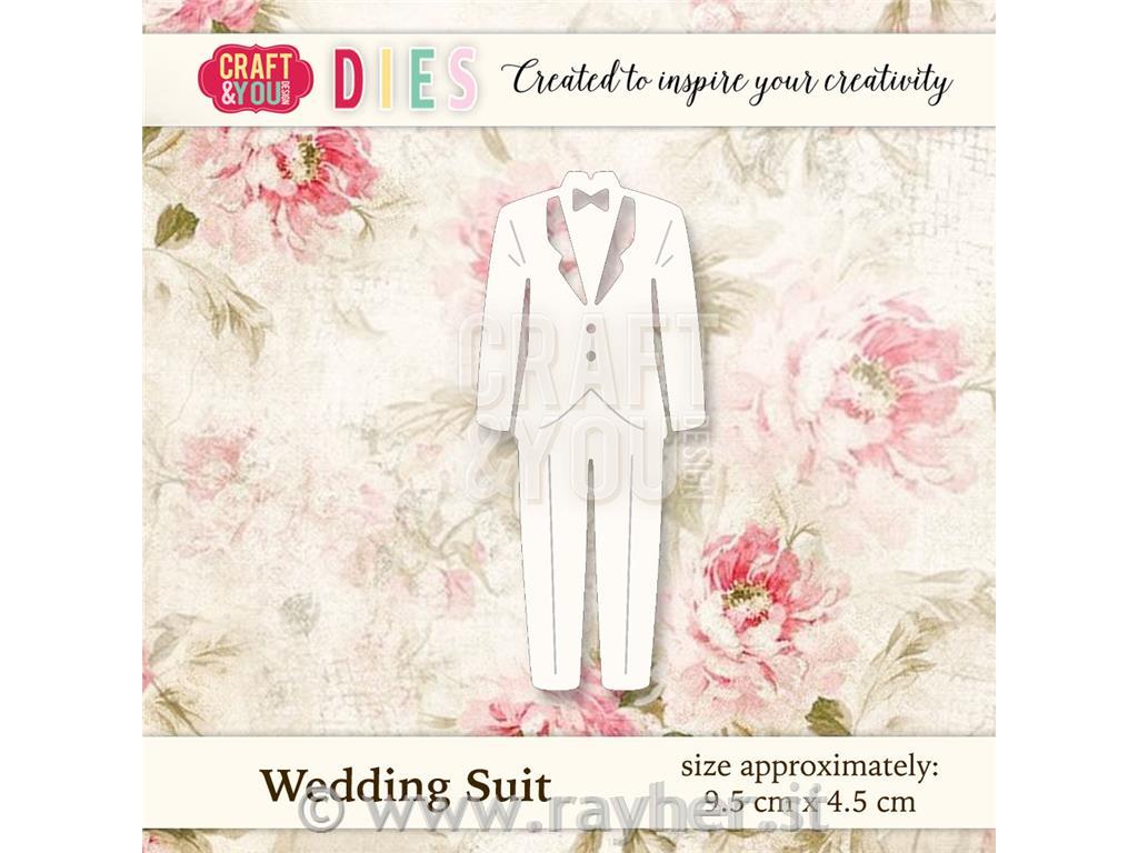 Rezalna šablona C&Y, Poročna obleka moška