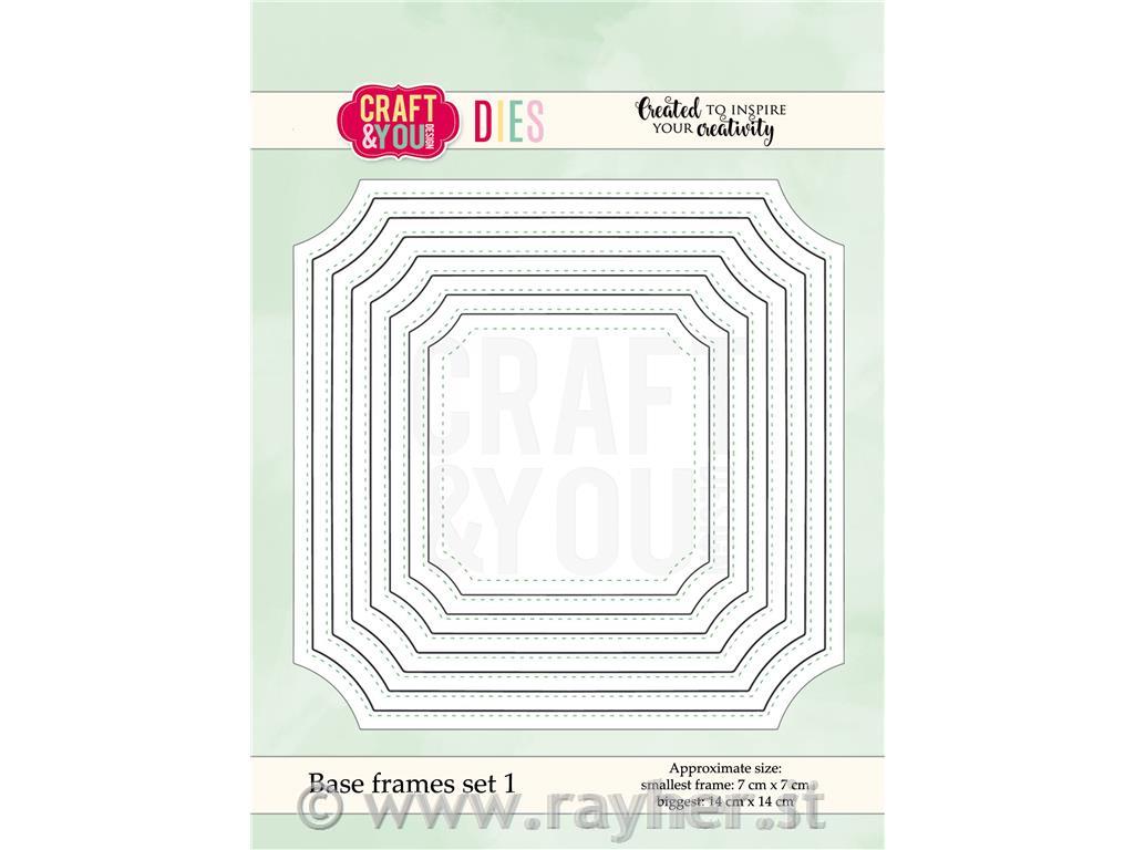 Rezalna šablona C&Y, Okvirji z odrezanim robom