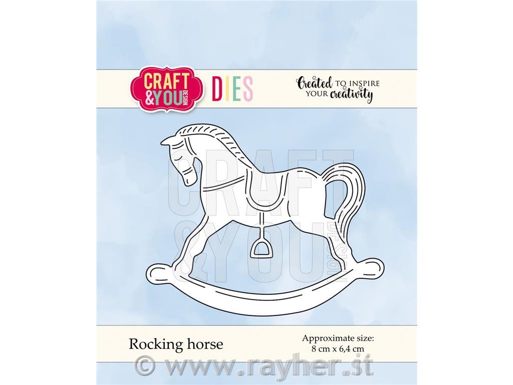 Cutting die Rocking horse