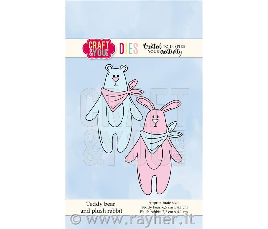 Fustella C&Y, Orsachiotto e coniglio