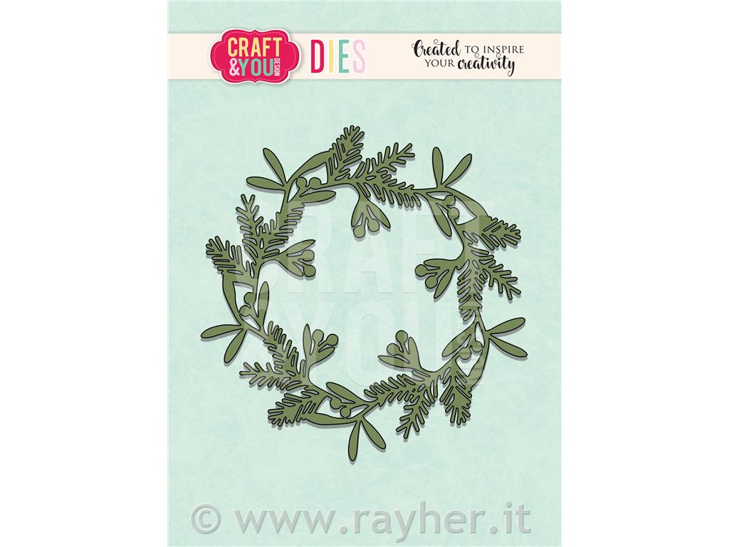 Cutting Die Mixed Wreath