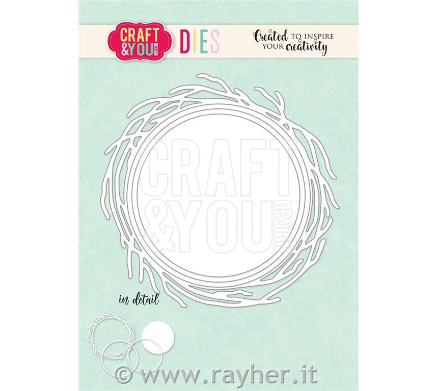 Fustella C&Y, ghirlanda