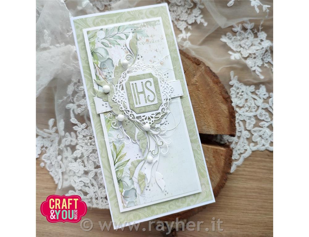 Rezalne šablone, Okvir z napisom IHS