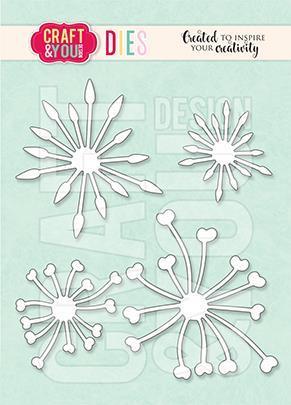 Fustella Craft and You,Flower & Stamen 2