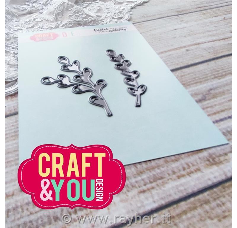 Fustella Craft and You, Rametto con foglie