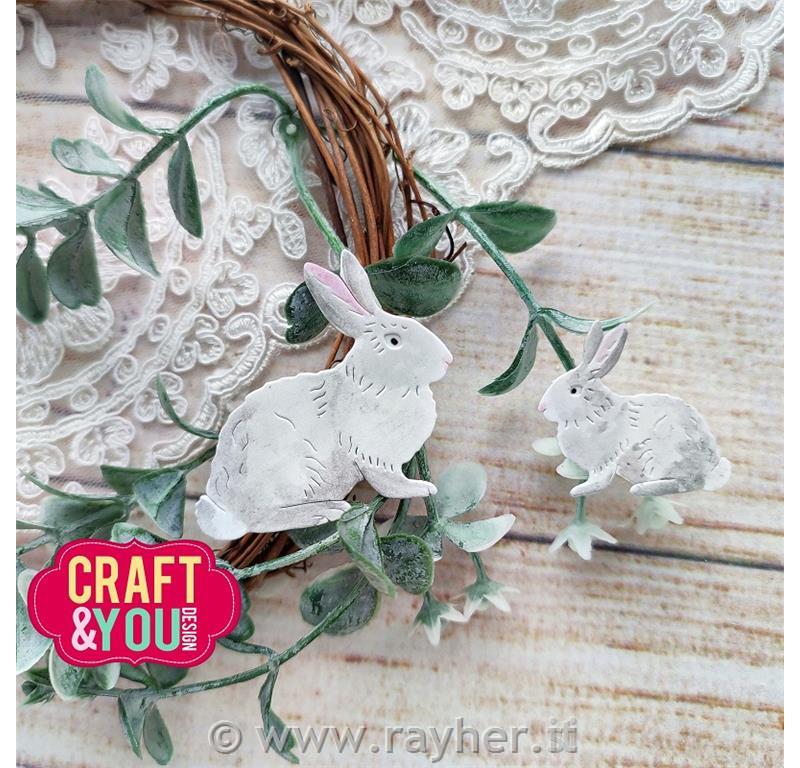 Rezalne šablone, Zajčka