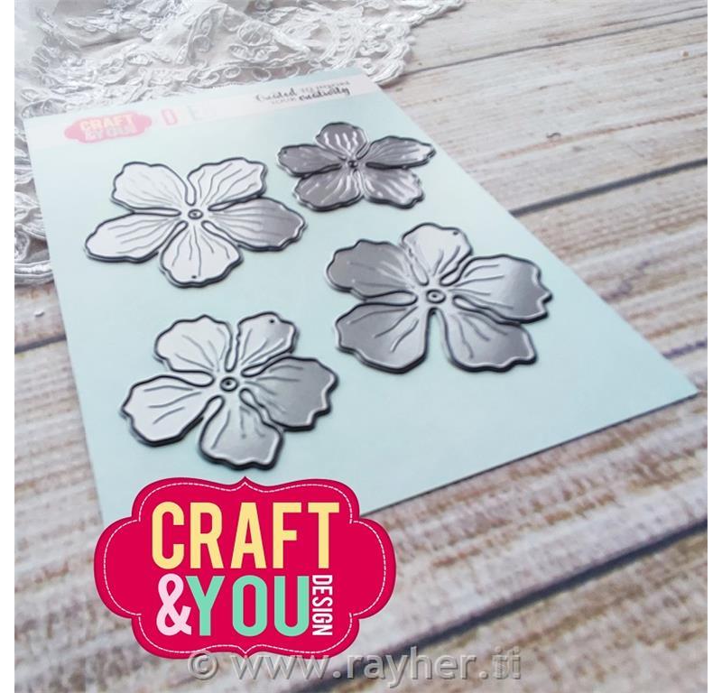 Fustella Craft and You, Fiori di mela
