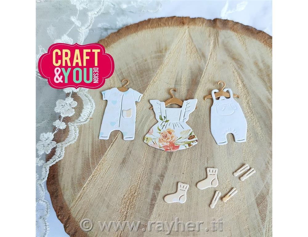 Rezalna šablona Otroška oblačila