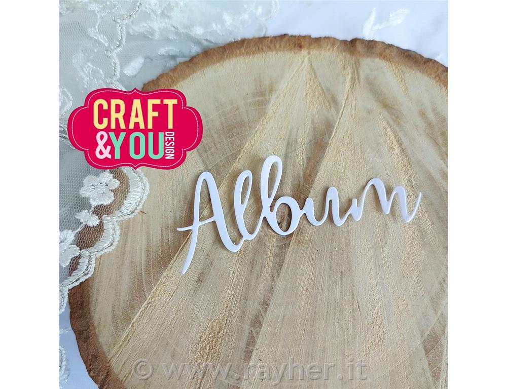 Rezalna šablona napis Album