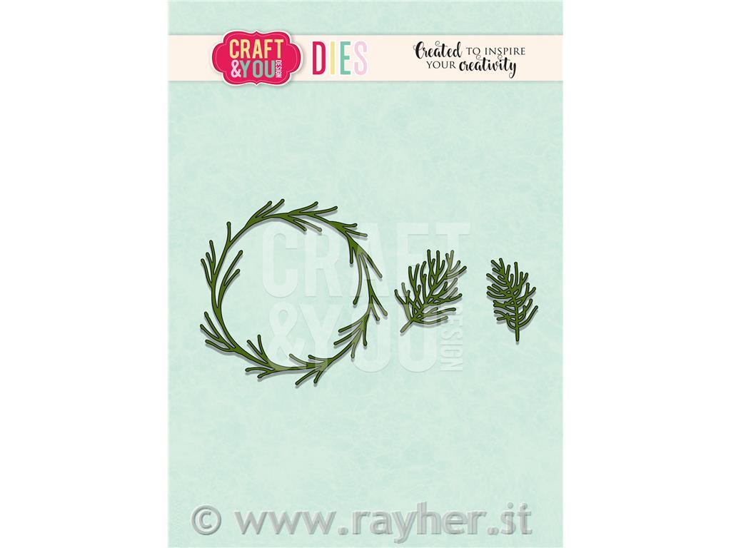 Fustella C&Y, Ghirlanda e rametti