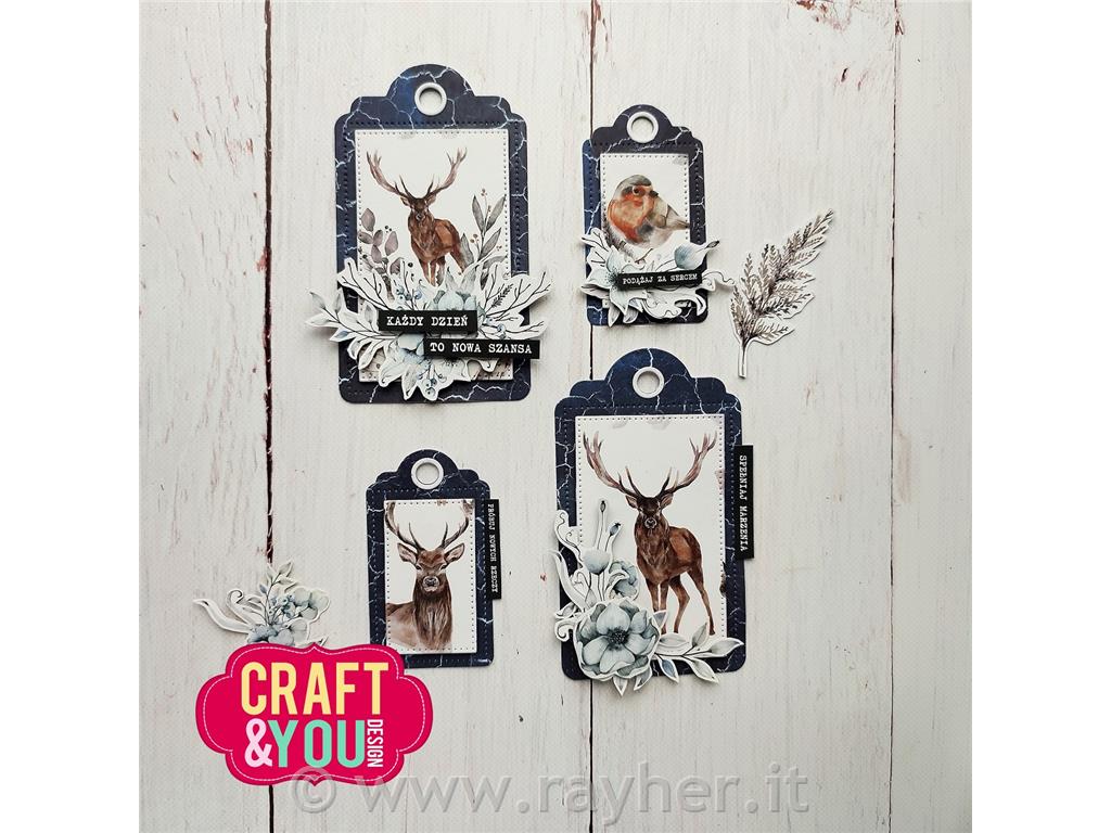 Fustella C&Y, Tag set