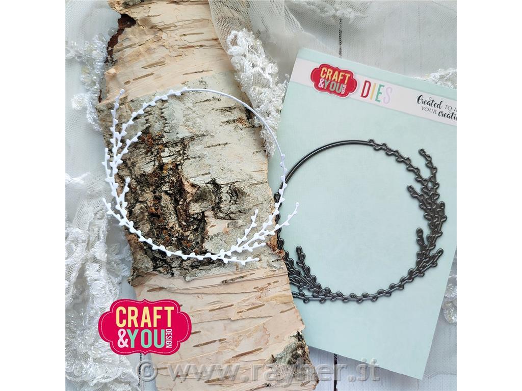 Rezalne šablone C&Y, Venček Catkins