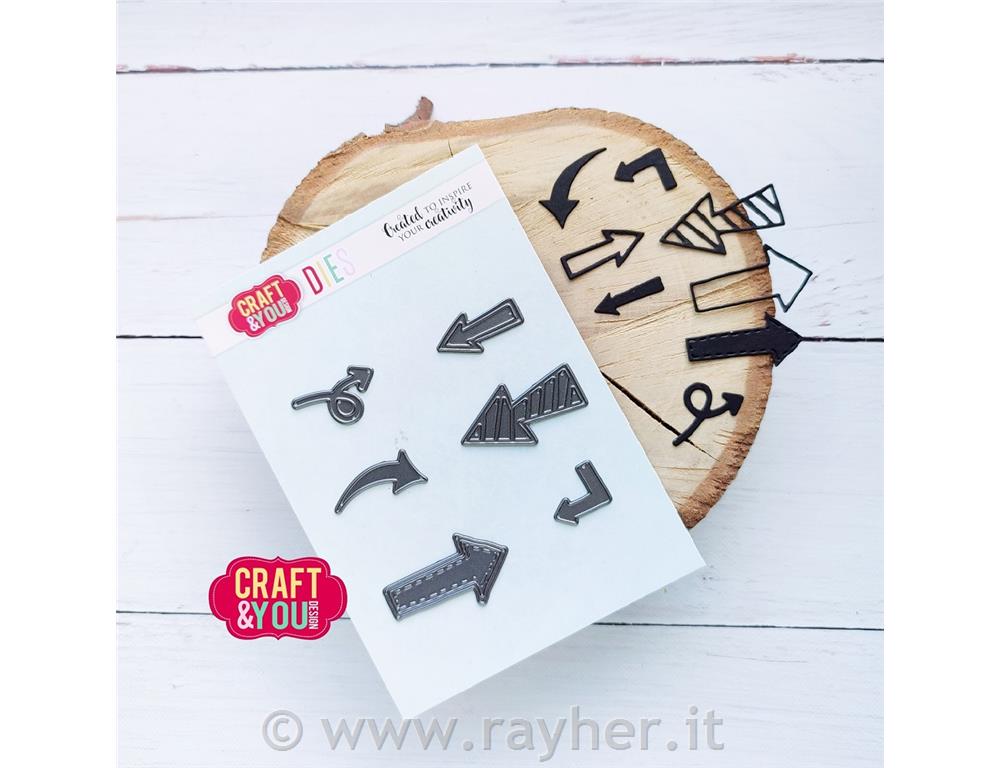 Rezalna šablona Puščice