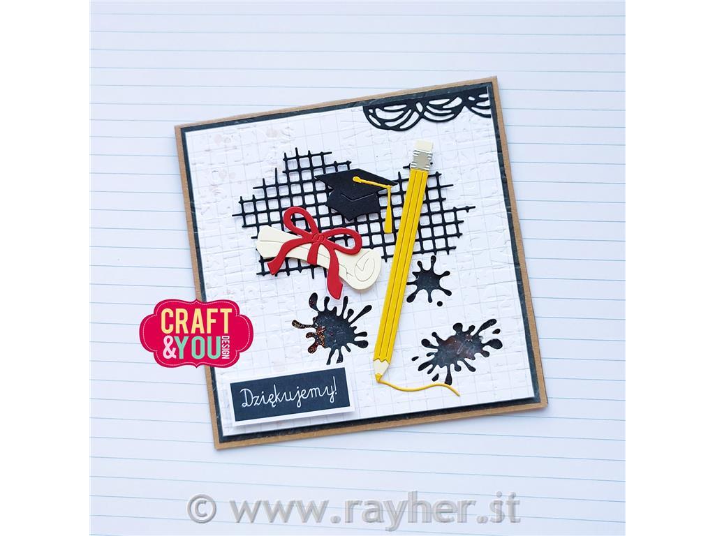 Rezalna šablona Sova, šola