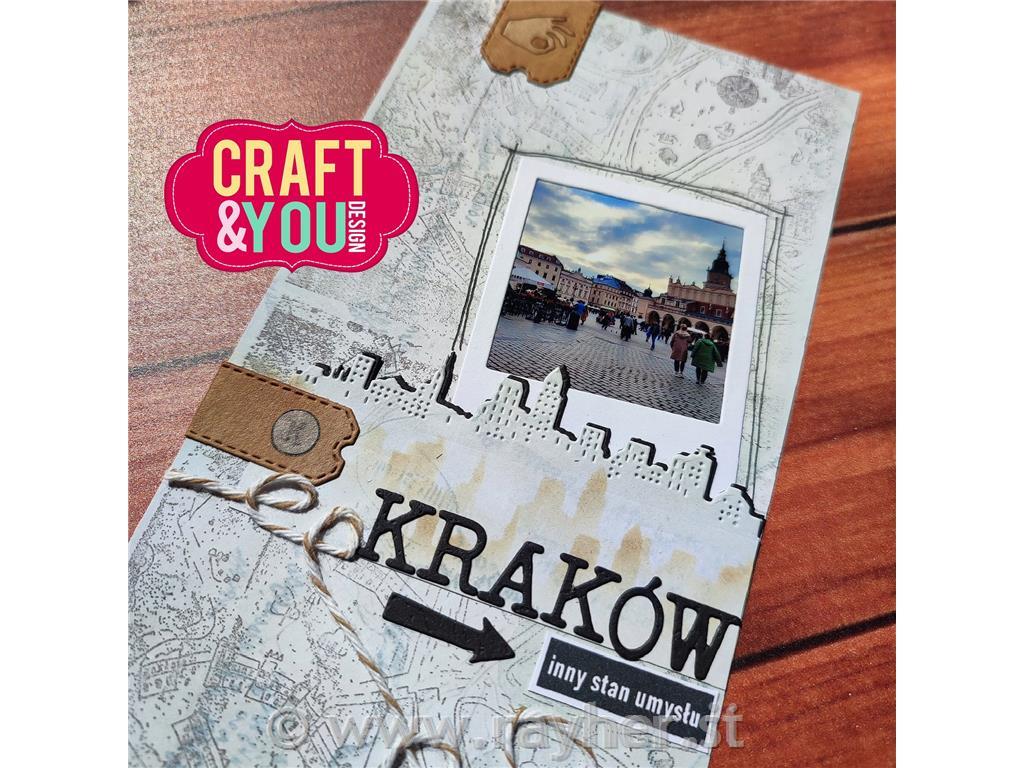 Rezalna šablona Obris mesta