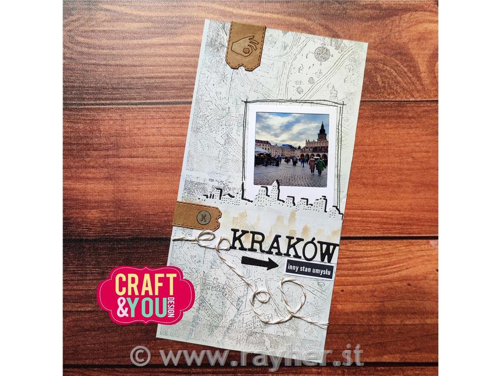 Rezalna šablona Obris mesta