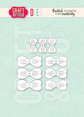 Rezalna šablona Listi evkaliptusa