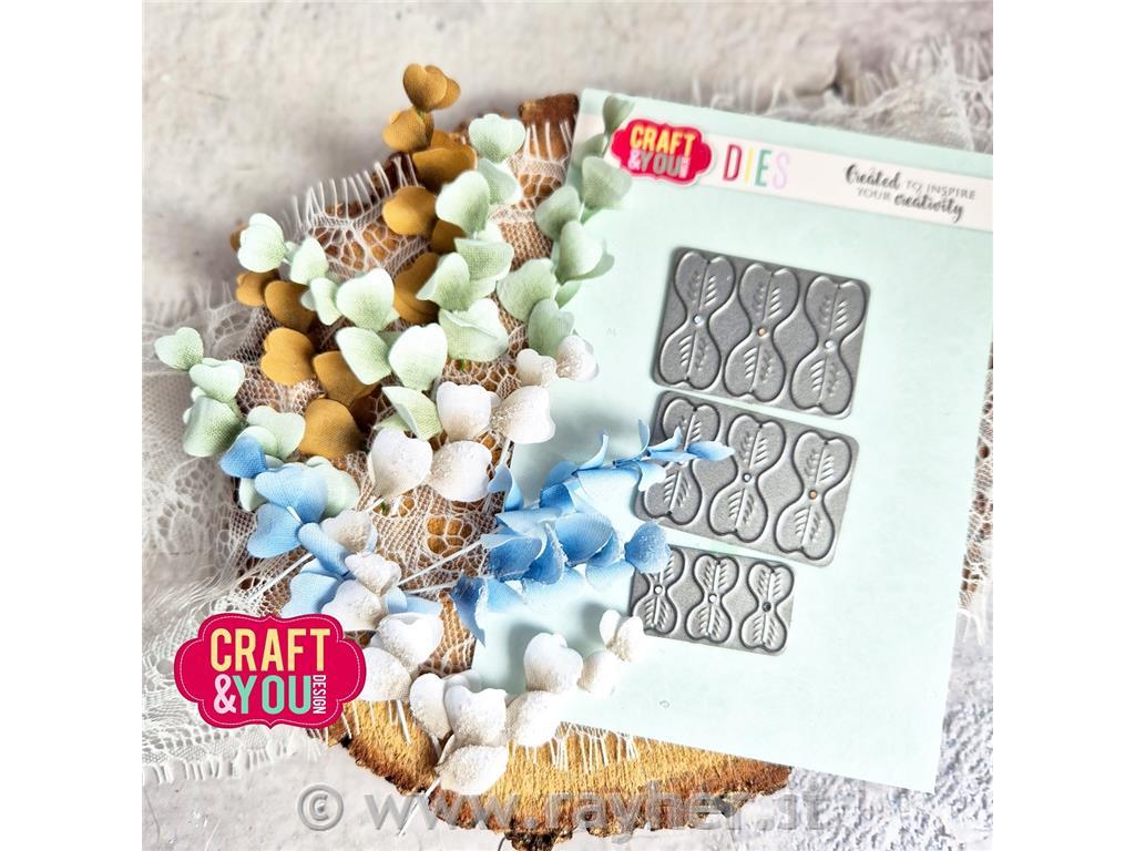 Rezalna šablona Listi evkaliptusa