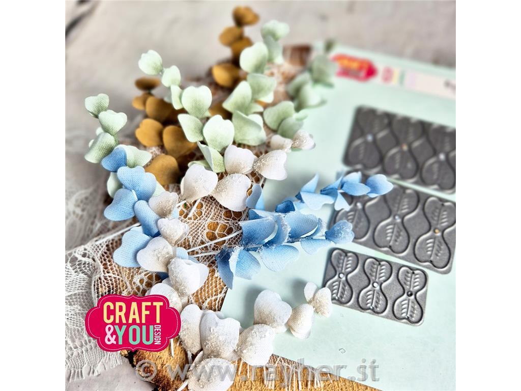 Rezalna šablona Listi evkaliptusa