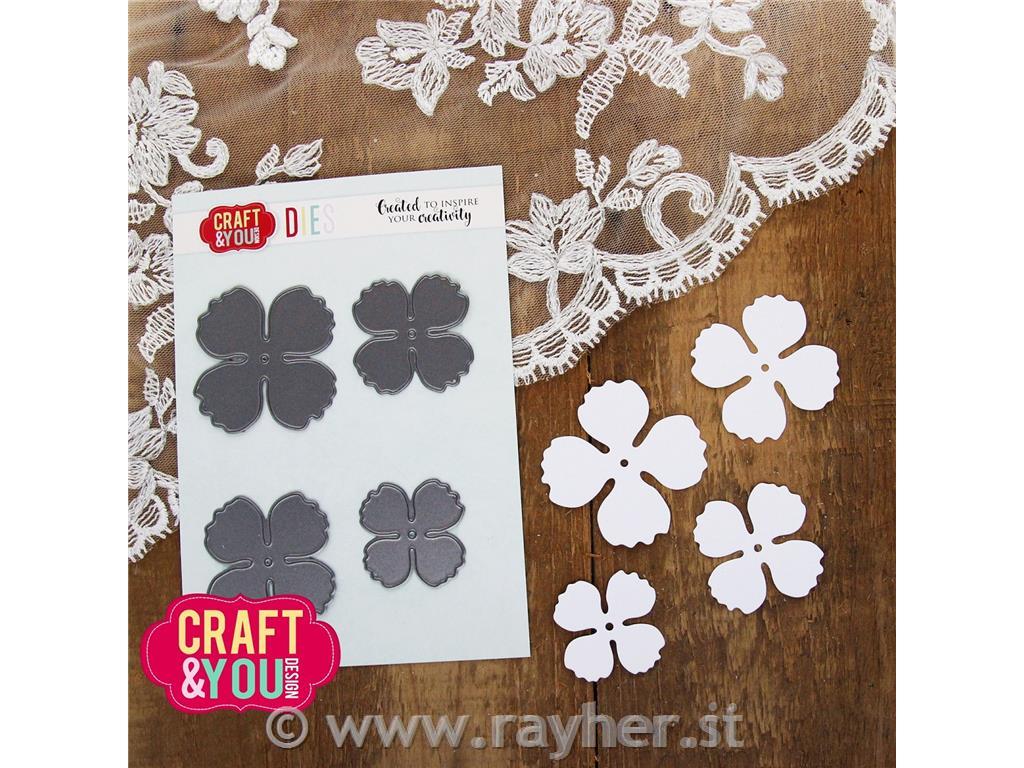 Rezalna šablona Vrtnica 3D