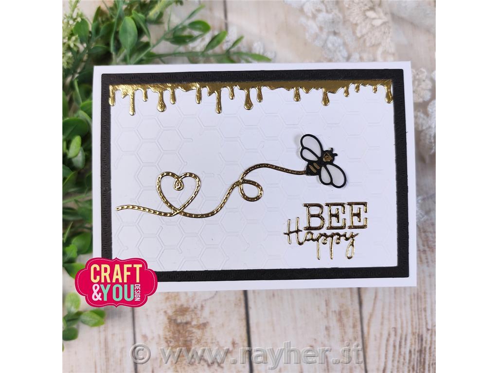 Rezalne šablone Bee Honey Set