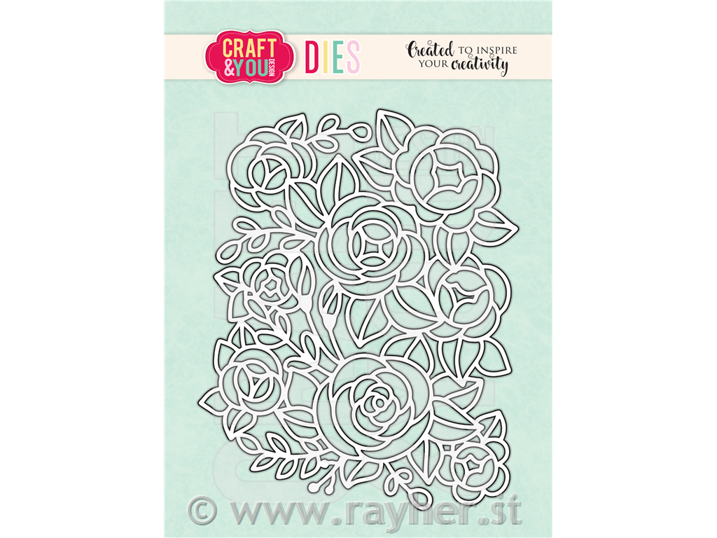 Rezalna šablona Cvetlično ozadje