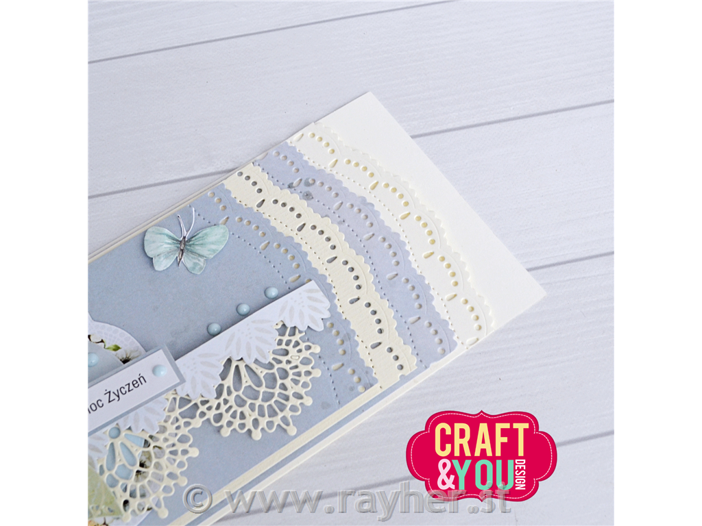 Rezalne šablone Male bordure, set 3