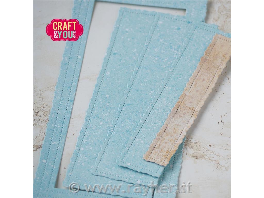 Rezalne šablone Old Frames DinLong