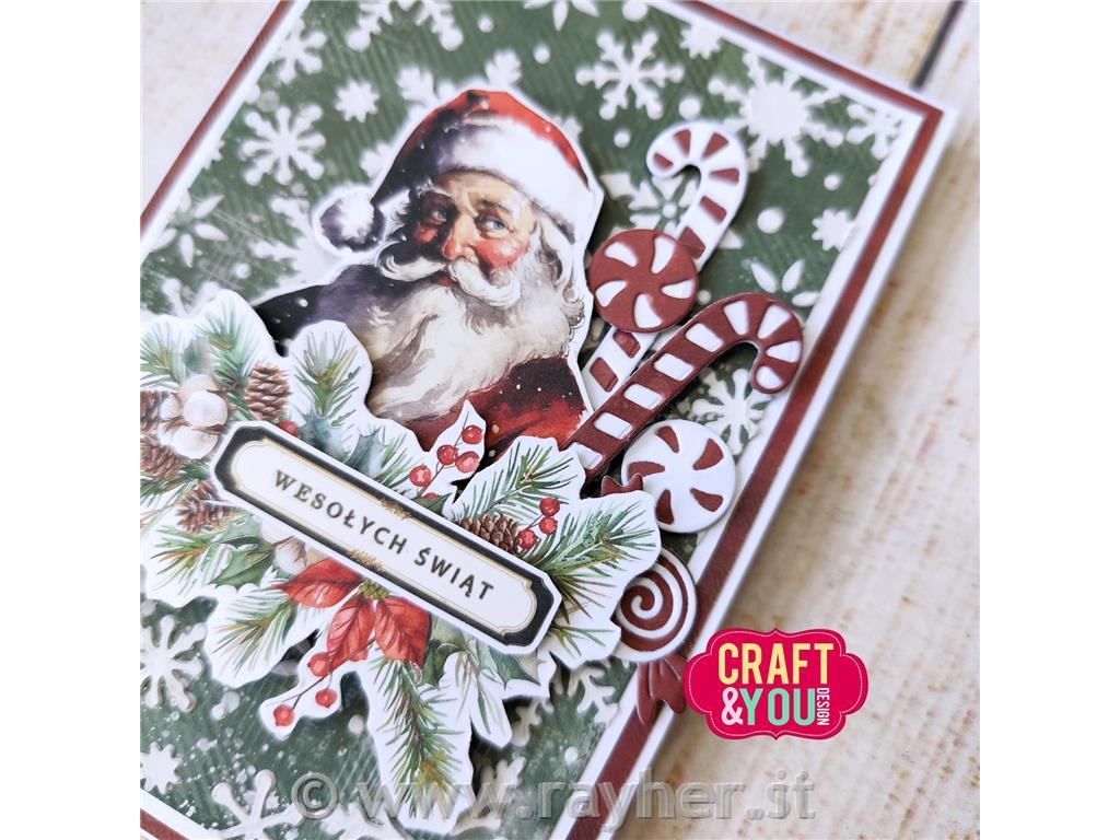 Fustelle Candy Canes