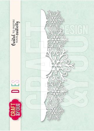 Fustelle Snowflakes Border