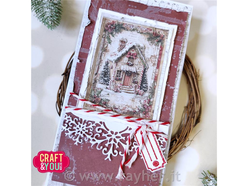 Fustelle Snowflakes Border