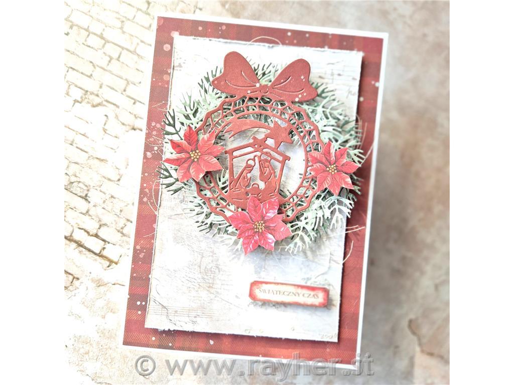 Rezalne šablone Jaslice v balončku s pentljo