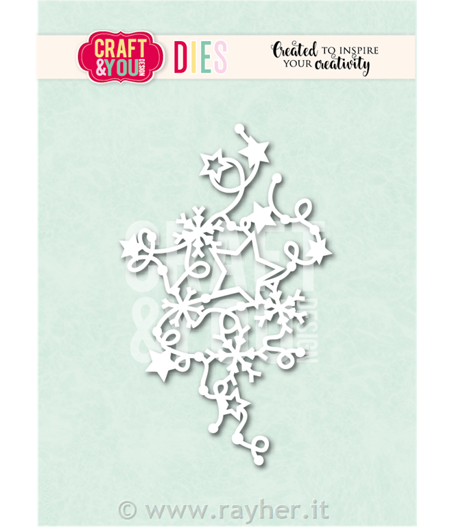 Rezalne šablone Zvezde,snežinke vitice