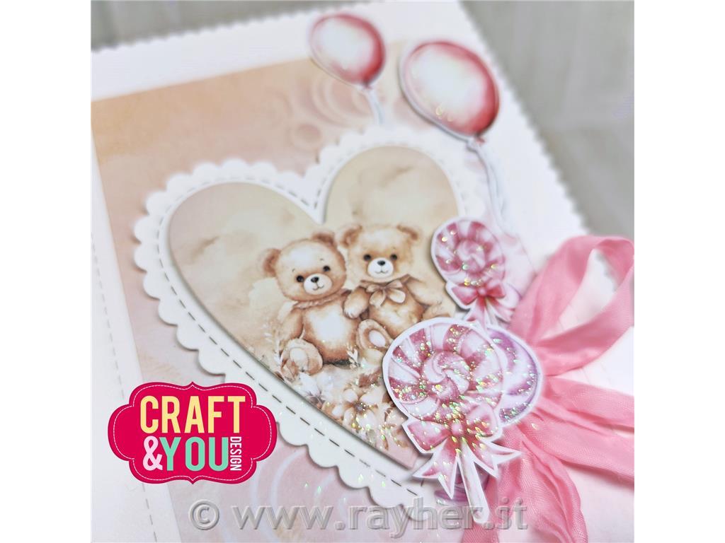 Fustella Cuore, set 4