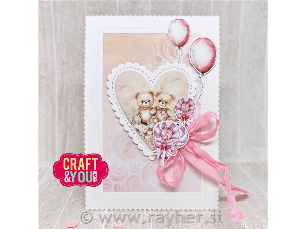 Rezalne šablone Photo Frame, set 3