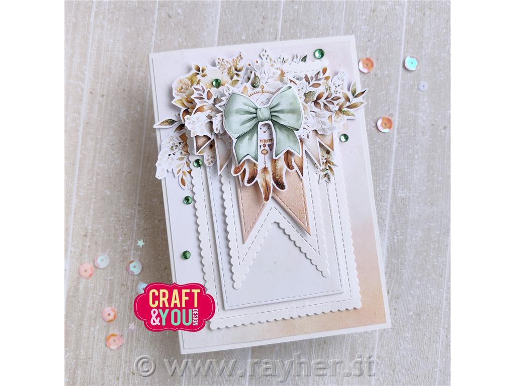 Rezalne šablone Photo Frame, set 3