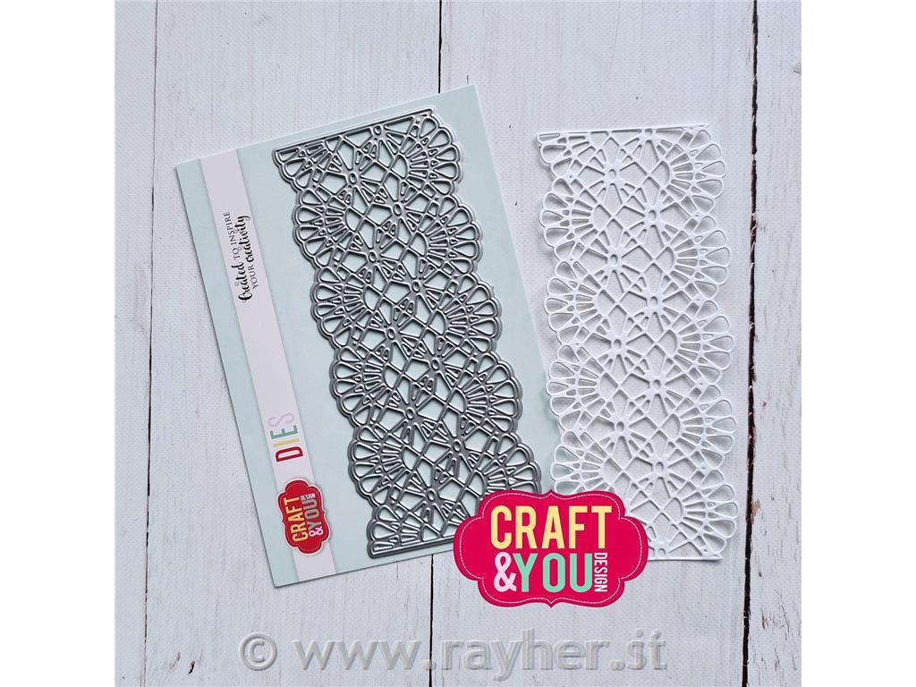 Rezalna šablona Čipka ozadje