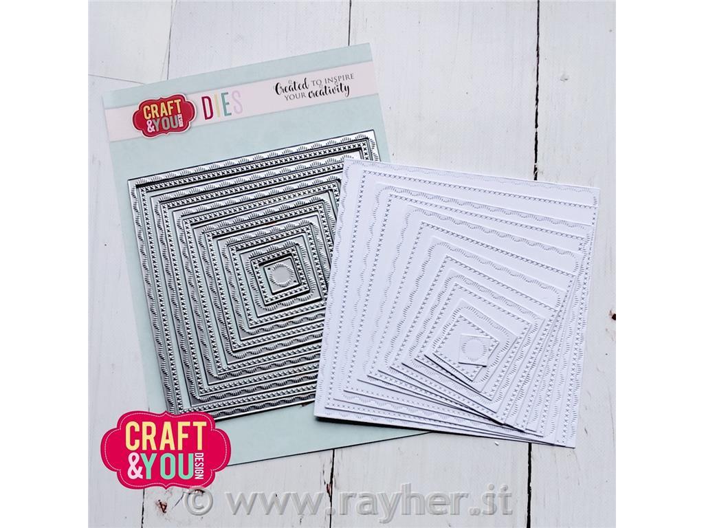 Fustelle Square decorativi