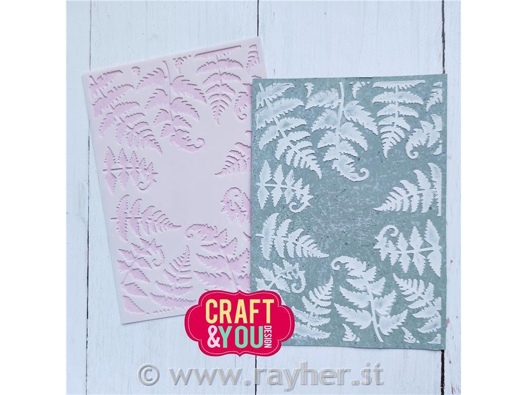 Stencil ferns A6