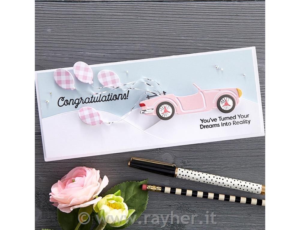 Šablona Spellbinders Etched Avto