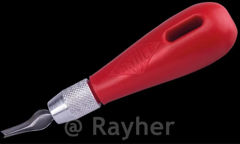 Sgorbie per linoleum (Manichetto in legn