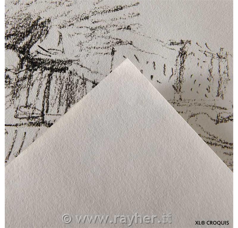 Skicirka spirala XL Croquis 30x30 cm 90 g, 120 listna