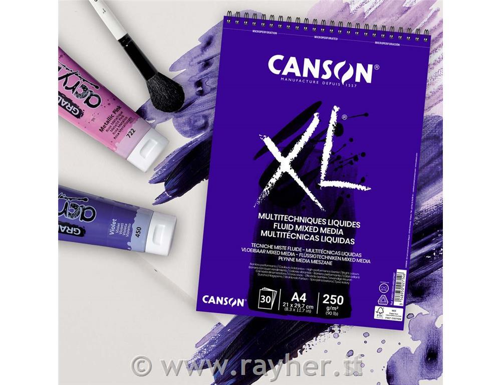 Album spiralato XL FLUID MIX MEDIA A4 30