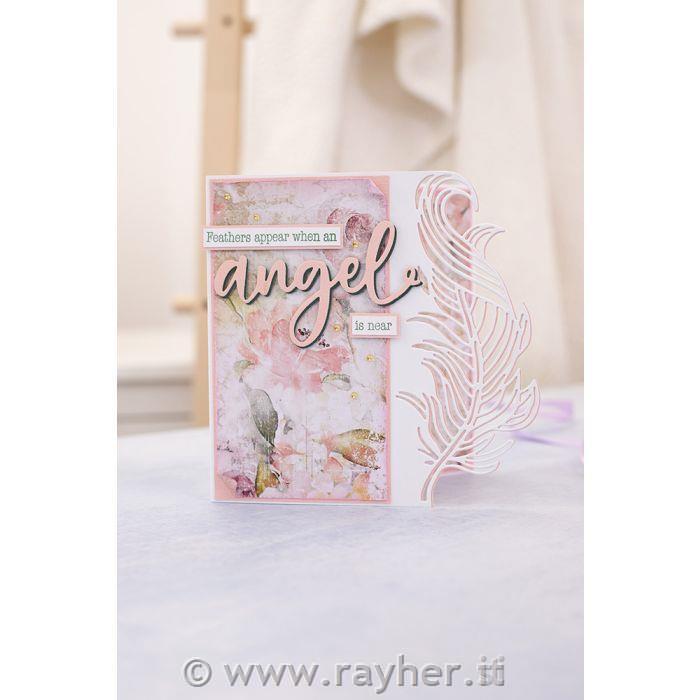 Rezalna šablona Feathers Appear