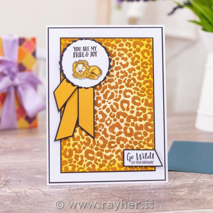 Gemini 3D Embossing Folder & Stencil