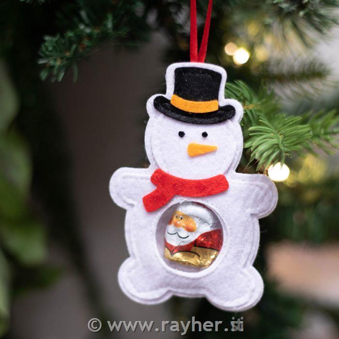 Rezalna šablona Snowman