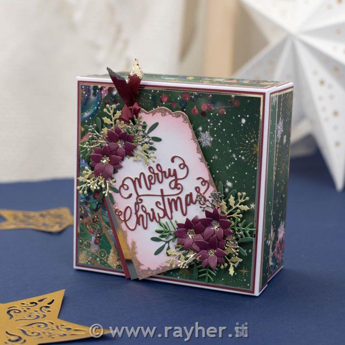 Fustella Merry Christmas Foliage