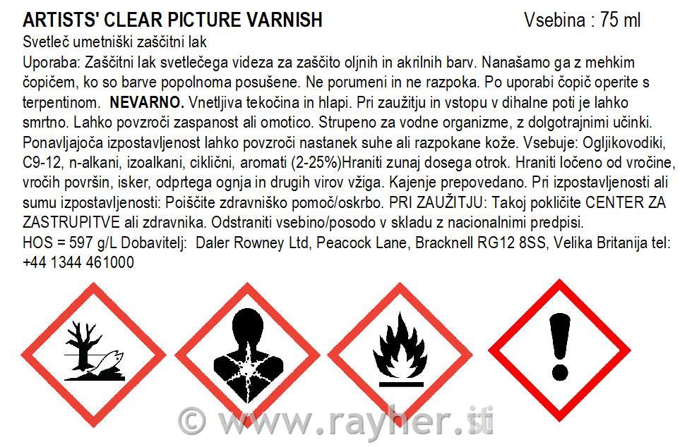 Vernice per olio lucida 75ml