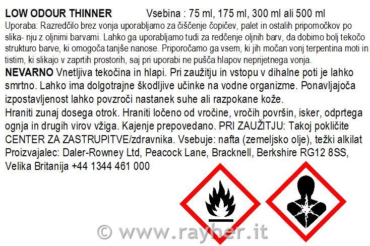 Redčilo brez vonja 300 ml